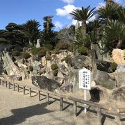 粉河寺庭園（和歌山紀ノ川市）：珍しい形式の庭園