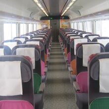 はまなす編成は一般車両も全席電源完備です！