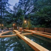 湯畑～ホテルのHPより