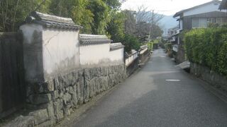 古都としての風情を満喫できるエリアです