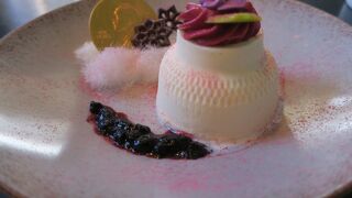 ノーベル賞授賞式の晩餐会で提供されるアイスを食べられます