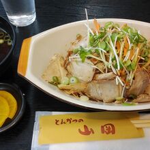 焼き豚丼