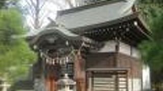 松陰神社の歴史を語る上で見逃せない神社です