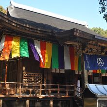 凝った建築様式だ