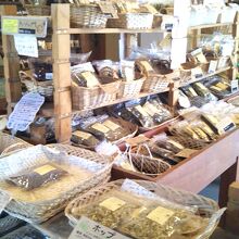 大多喜ハーブガーデンのショップ