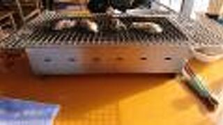 加布里漁港にあるカキ小屋