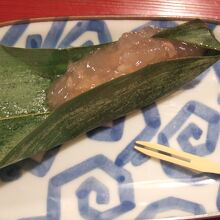 りんごのわらび餅