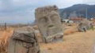 コーガ石のモアイ