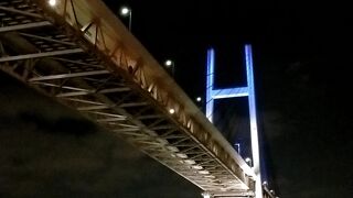 夜にマリーンルージュから観ました。