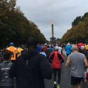 ティーアガルテンはベルリンマラソンのスタート・ゴール地点！