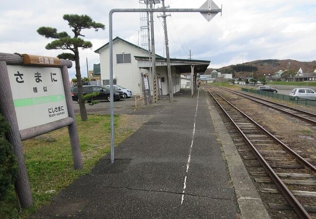 日高本線　様似駅