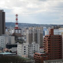 最上階からの眺望～