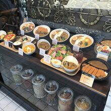 イメージしやすいメニューディスプレイ