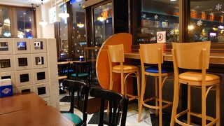 夜景が見えました