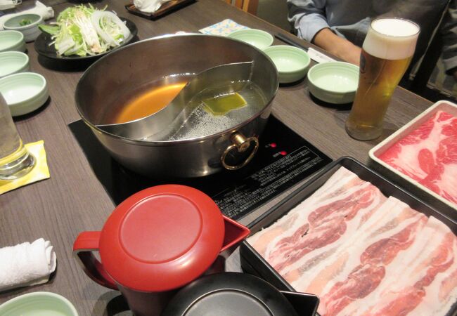 シャブシャブ、一品料理