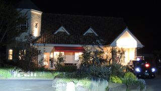 地元の食材を重視したメニュー