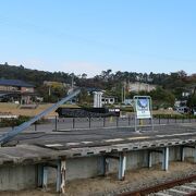 旧野蒜駅（ＪＲ仙石線）の震災遺構
