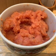 食べ放題の明太子