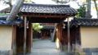 武家屋敷の様子を知ることが出来る