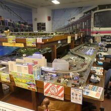 鉄道模型のお店あり