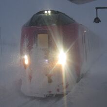 14日に吹雪の中で美深から乗車できたはまなすは貴重でした…。