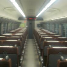 カムイ自由席車内の様子