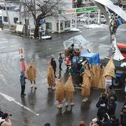 かみのやま温泉の冬祭り