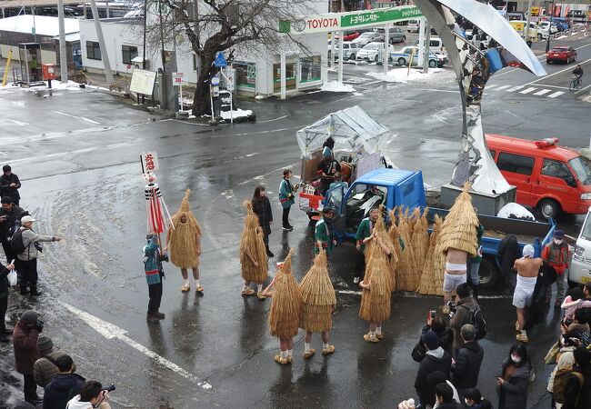 上山市民俗行事「加勢鳥」