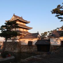 夕陽があたり、素晴らしい景色になりました。