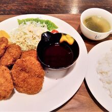 ヒレカツランチ