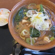 けんちんそばを食べました