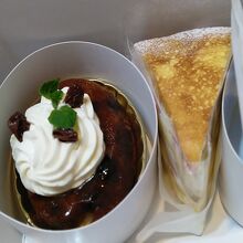 サバランとミルクレープ