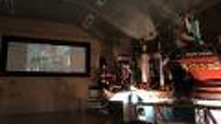 長崎くんちのビデオや傘鉾・船の展示。おもしろかったです！