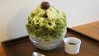 かき氷で涼やか