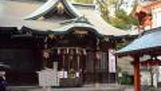 千葉市の市街地にある神社