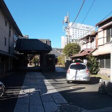 入り口の様子です。