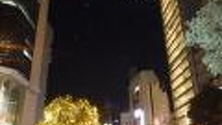 季節を感じられる御堂筋