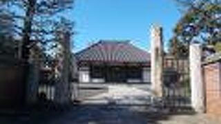 品川宿近くにある寺です。