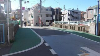 立合川にかかる橋です。