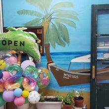 南国っぽい雰囲気