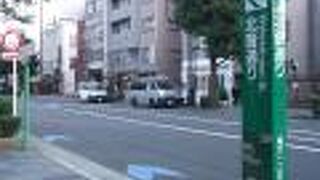 北斎とゆかりのある大通り