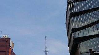 スカイツリーも見えます