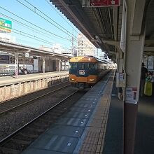 伊勢市駅にて