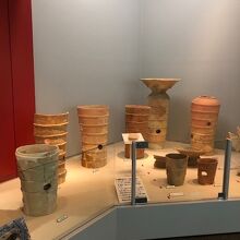 円筒埴輪、博物館に常設展示されています