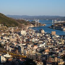 千光寺からの風景です。