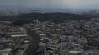 堺区役所の展望ロビーからみてみました