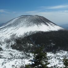 目の前に浅間山