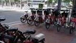 貸自転車は誰もがすぐ使えるシステムで