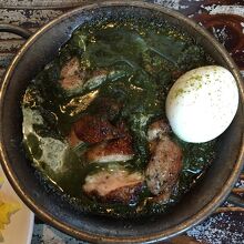 ホウレン草とチキン