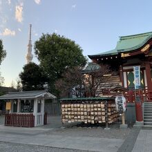 スカイツリーが見えます